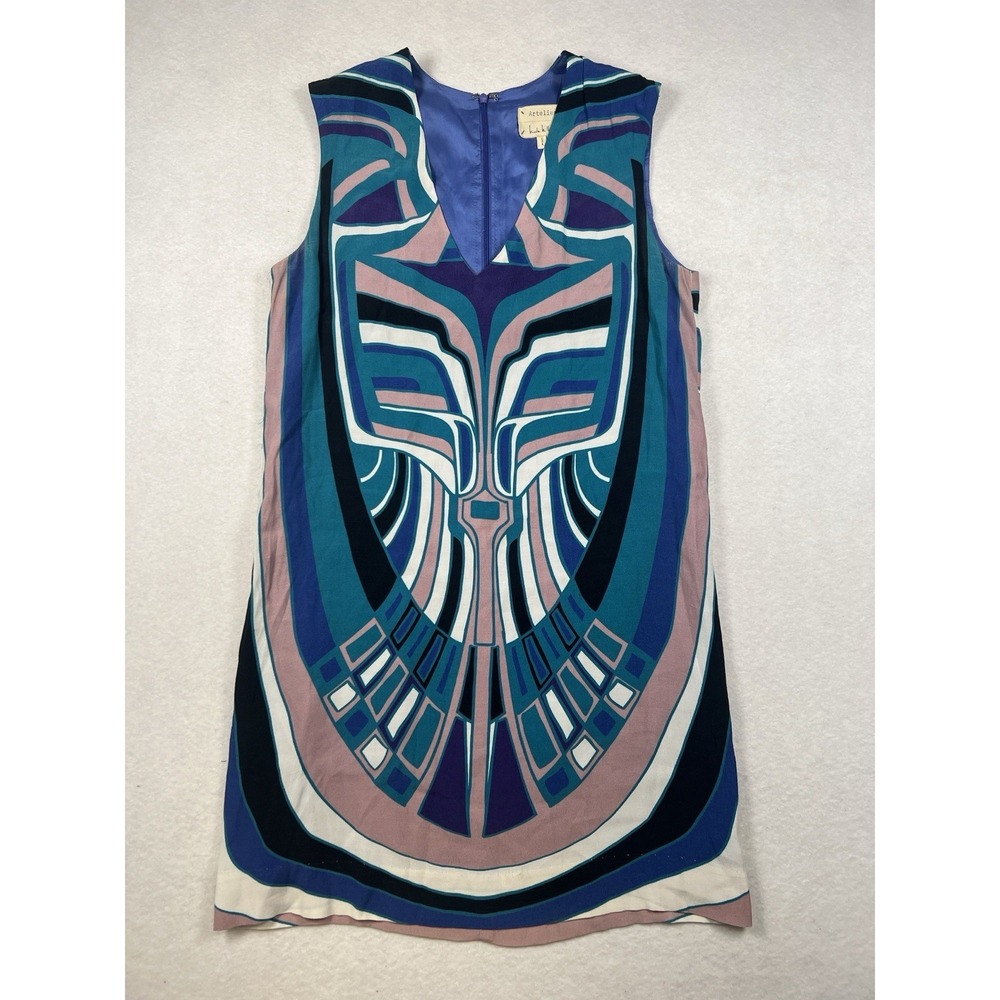 Vintage Nicole Miller Atelier sz S women's dress in Excellent condition Silk